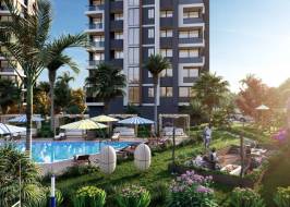 1+1 apartment in a new complex in Mersin, Cesmeli - IBL0011815 - photo 54