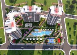 1+1 apartment in a new complex in Mersin, Cesmeli - IBL0011815 - photo 56