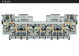 2+1 apartment in a new complex in Mersin, Cesmeli - IBL0021815 - photo 54