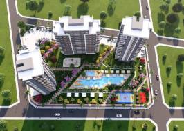 2+1 apartment in a new complex in Mersin, Cesmeli - IBL0021815 - photo 64