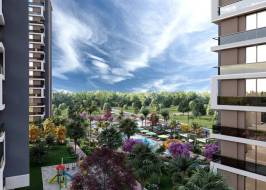 2+1 apartment in a new complex in Mersin, Cesmeli - IBL0021815 - photo 67