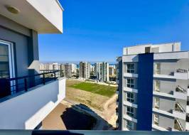 1+1 apartment with sea and pool views in Tece , Mersin - Ibr401365 - photo 48