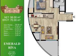 Large 1+1 Apartment in Mersin with a Terrace - ERV117 - Photo 51