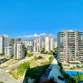 Квартира 1+1 с видом на море и горы в Мерсине, Тедже - Na4410101 &mdash; фото 29