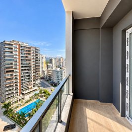 Квартира 1+1 с видом на море и горы в Мерсине, Тедже - Na4410101 &mdash; фото 39
