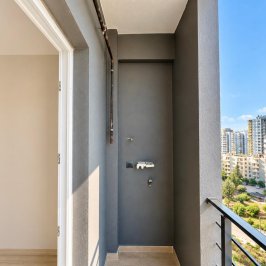 Квартира 1+1 с видом на море и горы в Мерсине, Тедже - Na4410101 &mdash; фото 40