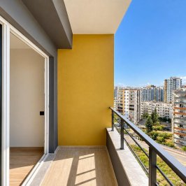 Квартира 1+1 с видом на море и горы в Мерсине, Тедже - Na4410101 &mdash; фото 41