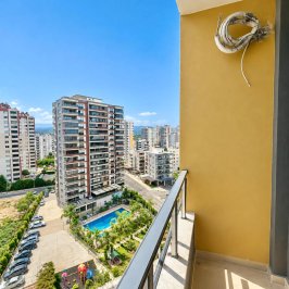 Квартира 1+1 с видом на море и горы в Мерсине, Тедже - Na4410101 &mdash; фото 42