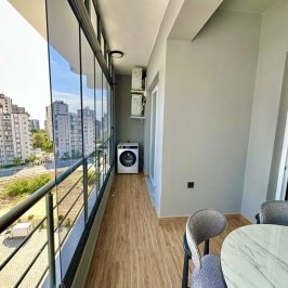 Furnished 1+1 apartment in a new complex in Tece , Mersin - Aa580741 - photo 44