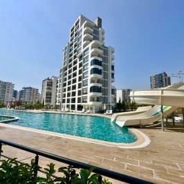 Furnished 1+1 apartment in a new complex in Tece , Mersin - Aa580741 - photo 49