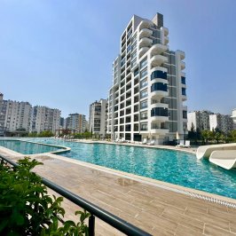 Furnished 1+1 apartment in a new complex in Tece , Mersin - Aa580741 - photo 51