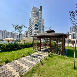 Furnished 1+1 apartment in a new complex in Tece , Mersin - Aa580741 - photo 57