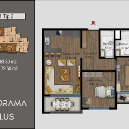 New 2+1 apartment near the sea in Mersin, Tece - Sde0637The - photo 31
