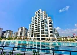 A grand complex in Mersin, Tece . 1+1 apartments - Con11 — photo 71