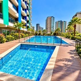 New 1+1 Apartment Complex in Mezitli, Mersin - EAZU11 - Photo 41