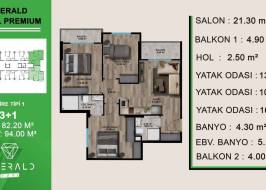 New 3+1 Apartment Complex, Cesmeli, Mersin - EROP31 - Photo 46