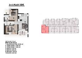 Новый комплекс квартир 1+1,Мезитли , Мерсин - ILMI11 &mdash; фото 53