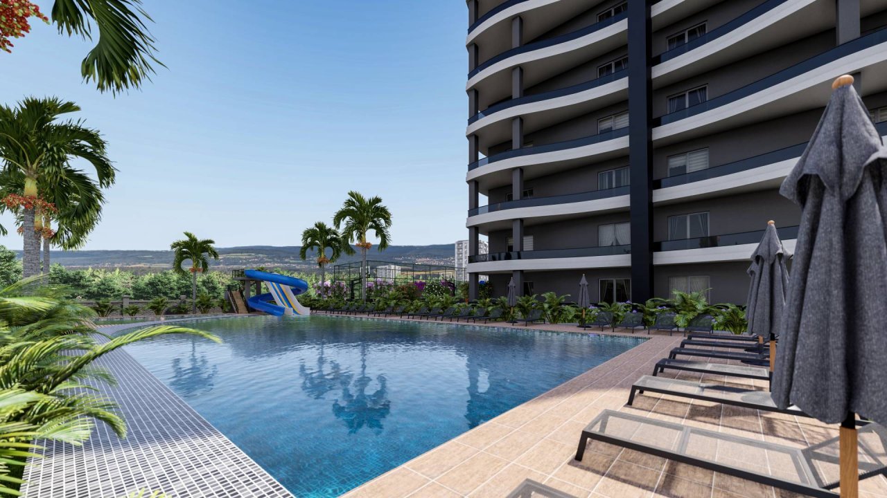 Квартира 3 комнаты 120 м² Мезитли, Турция