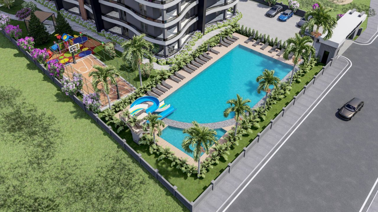 Квартира 3 комнаты 120 м² Мезитли, Турция