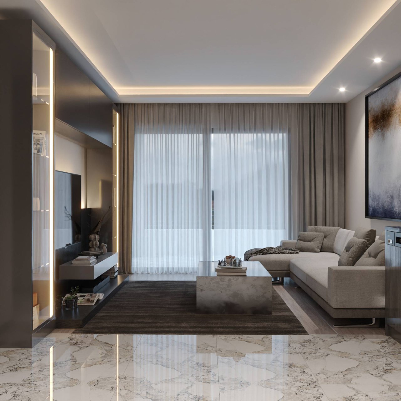 Квартира 3 комнаты 120 м² Мезитли, Турция