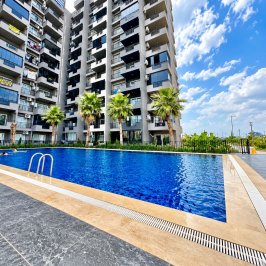 New building in Mersin, Cesmeli, 1+1 with panoramic views, 10th floor - OZHOL1011v - photo 48