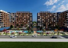 Studio apartment in a new complex in Mersin, Tomük - Aa10019v - photo 56