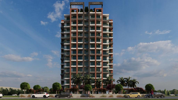 Apartments 1+1, Tece, Mersin - EMOAS11
