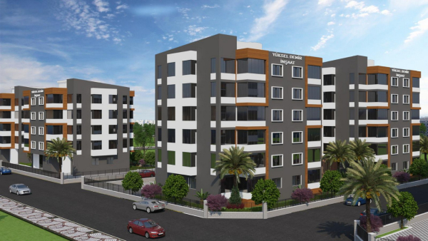 New complex of apartments 2+1, Erdemli, Mersin - YUKER21
