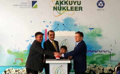 В Турции состоялась торжественная церемония начала строительства АЭС «Аккую»