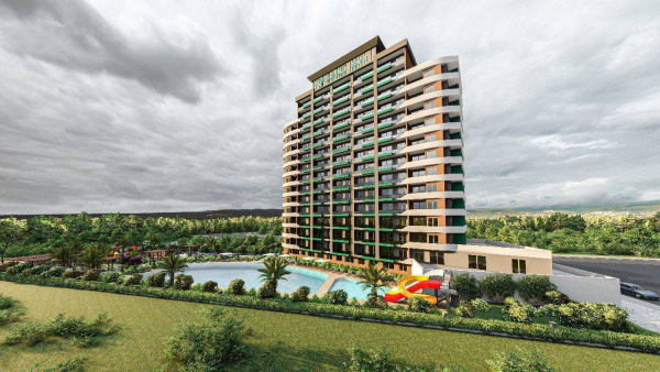 New complex of apartments 1+1, Tece, Mersin - ESA21