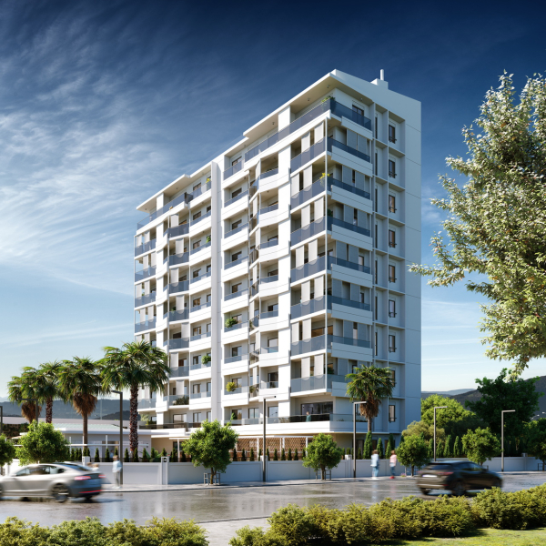 Новый комплекс квартир премиум класса 3+1, Мезитли, Мерсин - MPL31