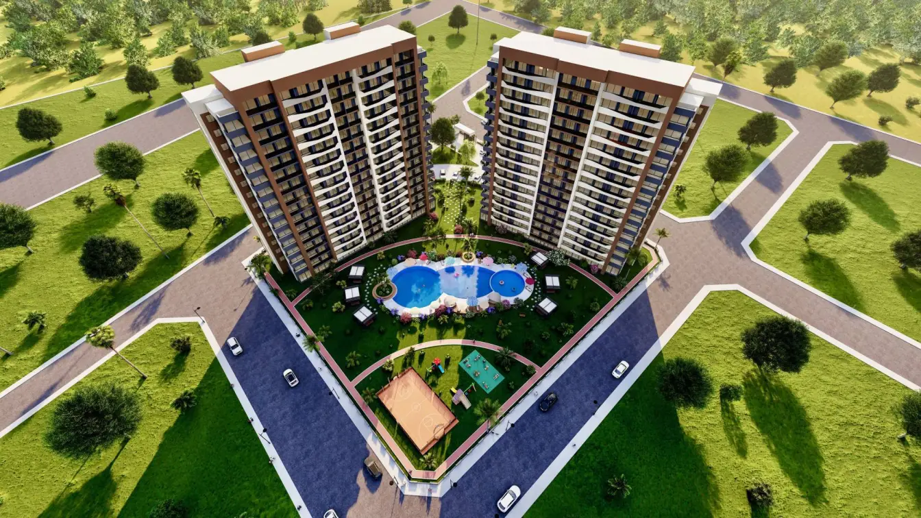 2+1 apartment with an excellent layout in Mersin, Tomük - IHT0021814
