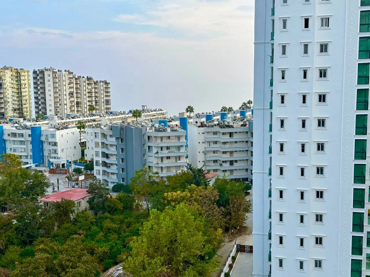 1+1 apartment with sea and orchard views in Mersin, Tomük - Aa11099v