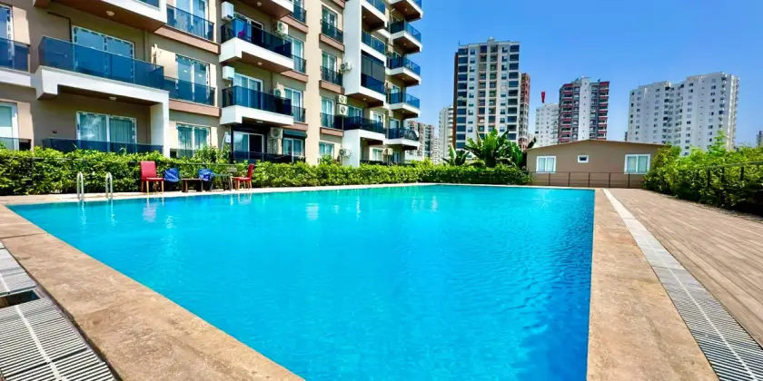 Квартира 1+1 в новом доме рядом у моря в Мерсине, Тедже - Aa4204901