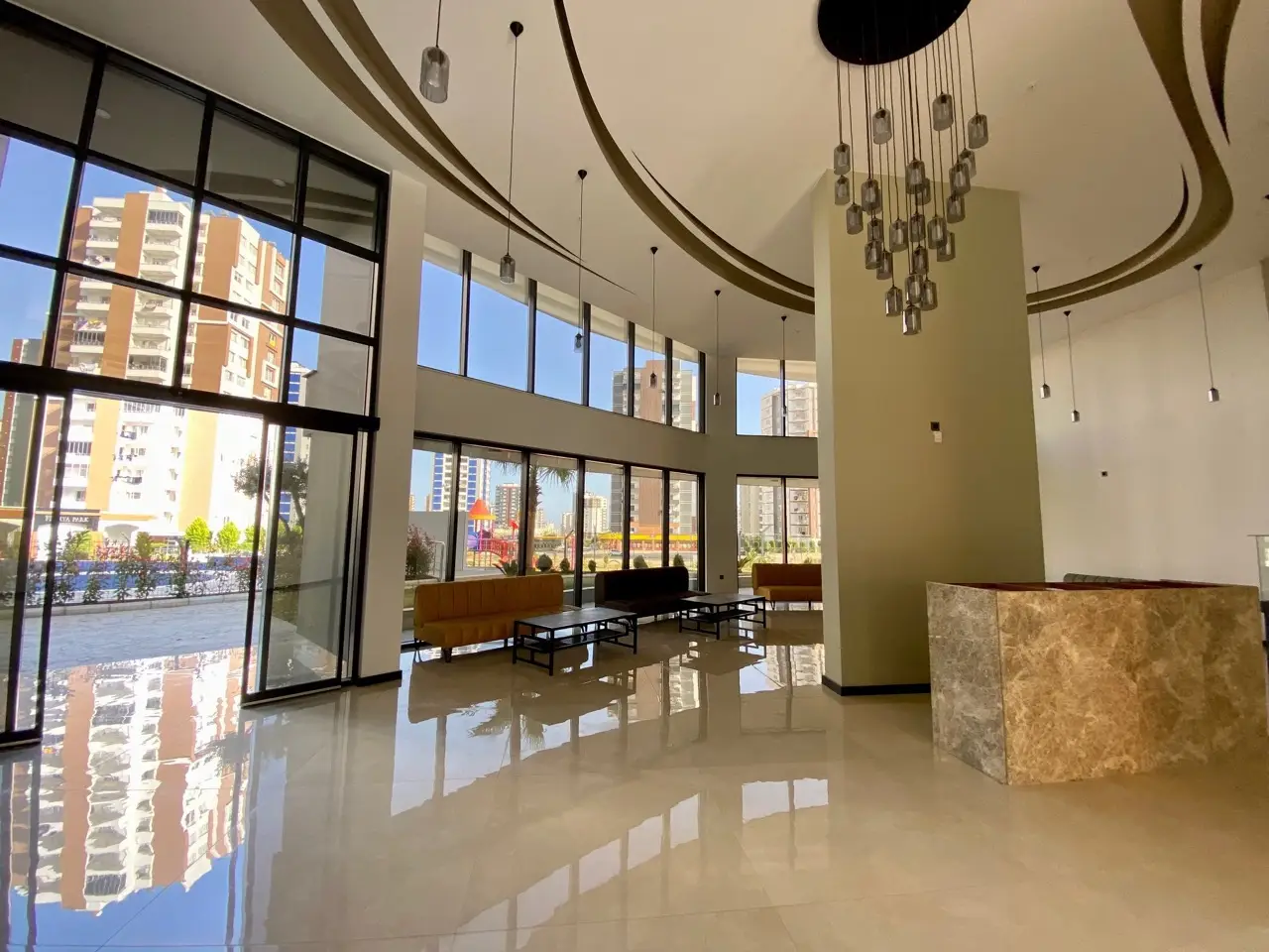 Квартира 2+1 в элитном комплексе в Мезитли, Мерсин - S12862