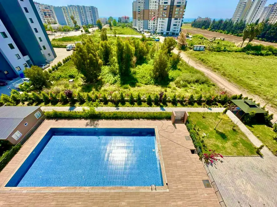 Квартира 1+1 в новобудові поряд з морем в Мерсіні, Теджі - As390432