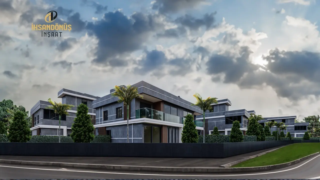 Новий комплекс вілл 4+1 класу люкс, Мезітлі - TWINSLAND41