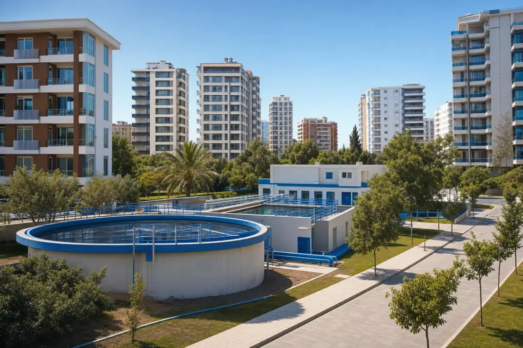 Новая водная инфраструктура в Мезитли и жилая среда западного Мерсина