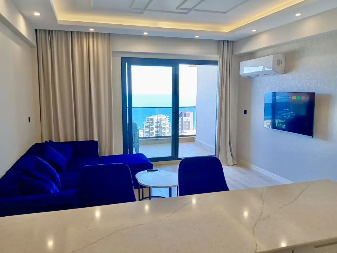 2+1 Apartment for Rent with Direct Sea View in Ayaş, Mersin - Ugr21886