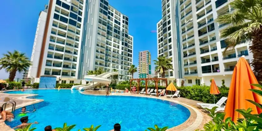 Квартира 1+1 в новом доме рядом с морем в Мерсине, Мезитли - Aa530175