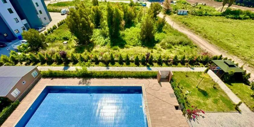 Квартира 1+1 в новостройке рядом с морем в Мерсине, Тедже - As390432