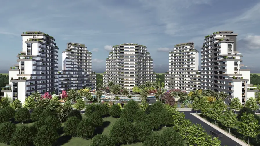 Новый комплекс квартир 2+1,Мезитли , Мерсин - ILMI21