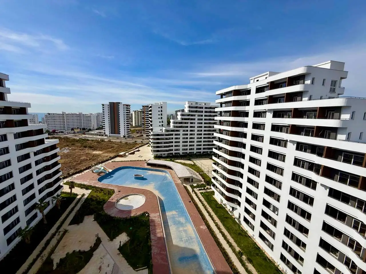 1+1 apartment in a premium complex in Mersin, Tomük - Aa11121v