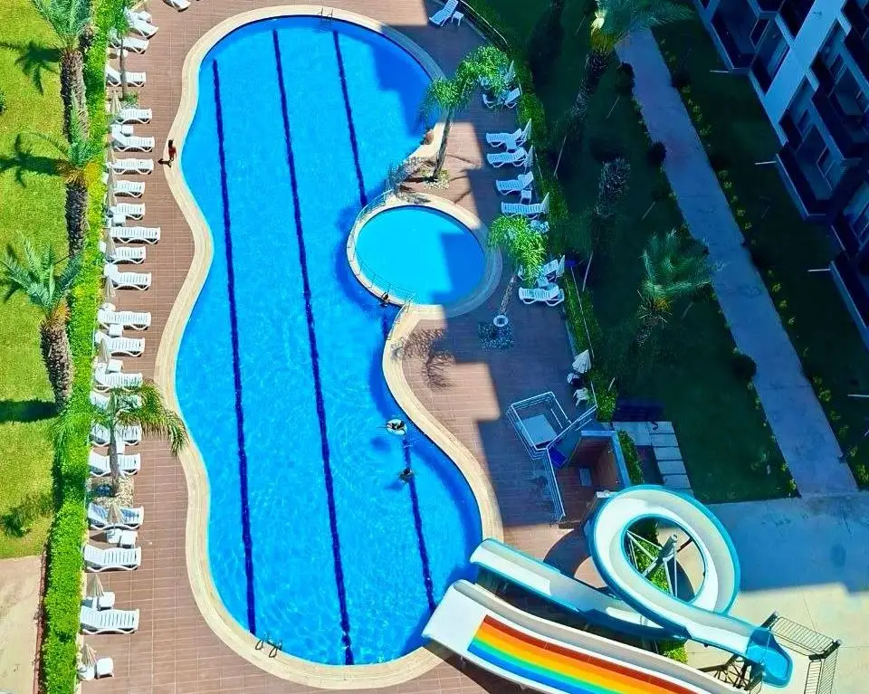 1+1-Zimmer-Wohnung in Tece, Mersin, in der Nähe von Meer und Basar zu vermieten - Exa1090