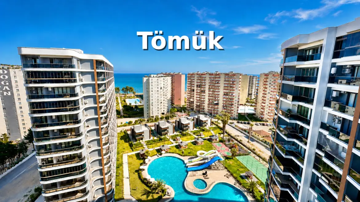 Томюк &mdash; курортный район Мерсина у моря
