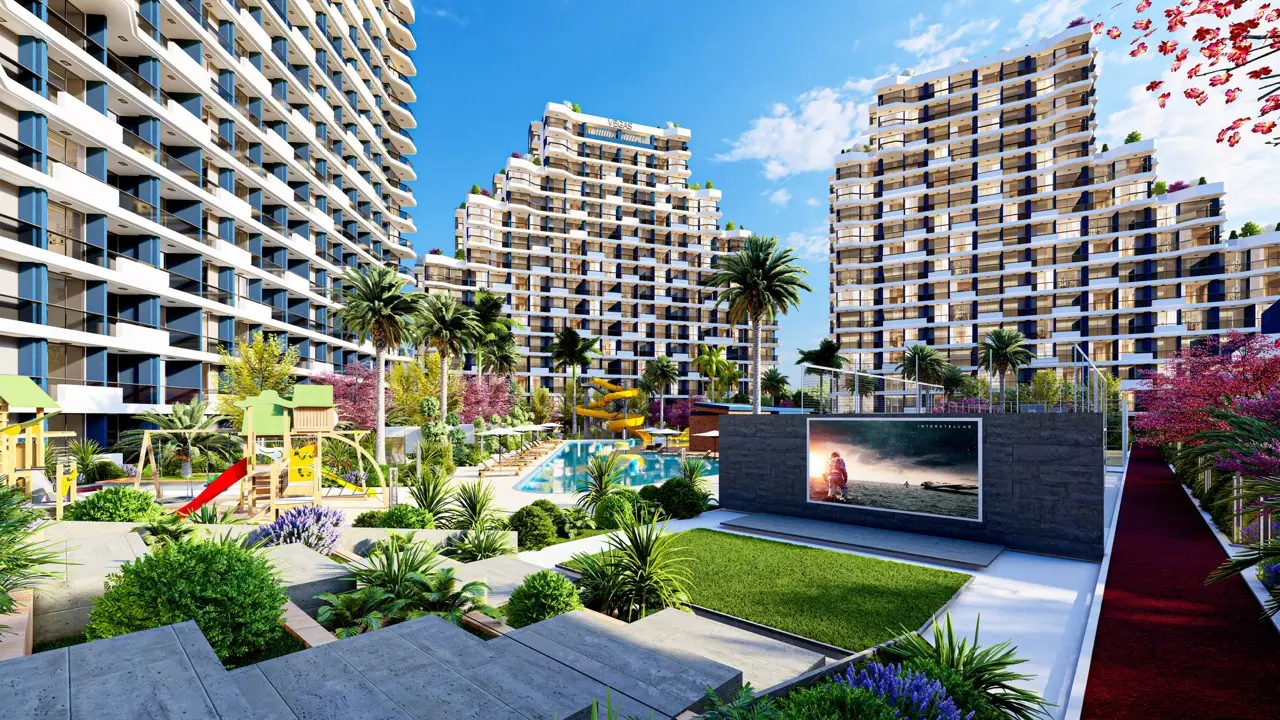 Grand complex, apartments 2+1, Tomyuk, Mersin - VEGAS21