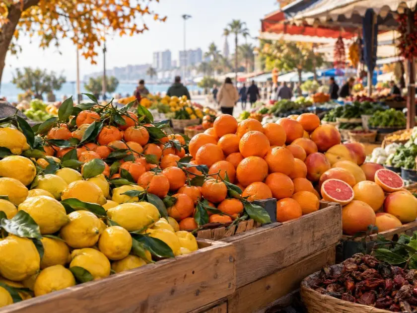 Mersin's Citrus Autumn: What to Look for in the City Markets