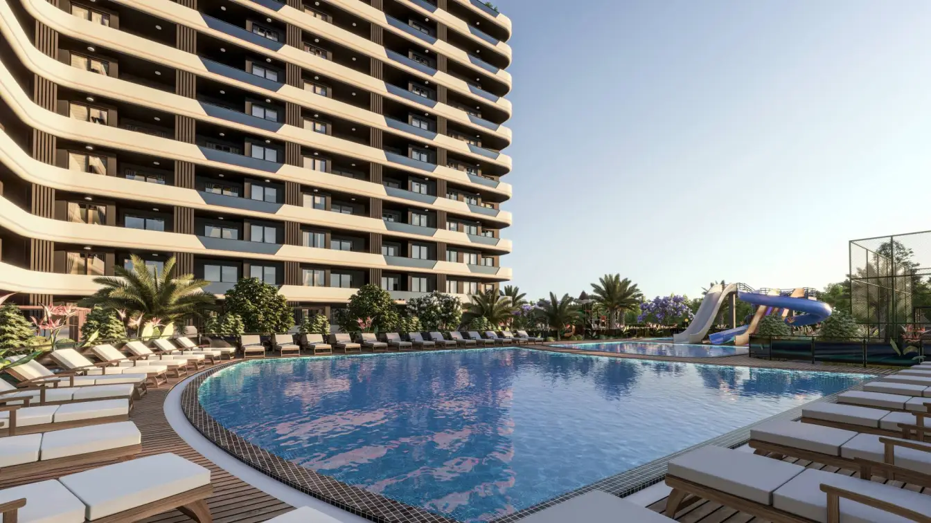 Квартира 1+1 в Арпачбахшиш, Мерсин - MZGL5401