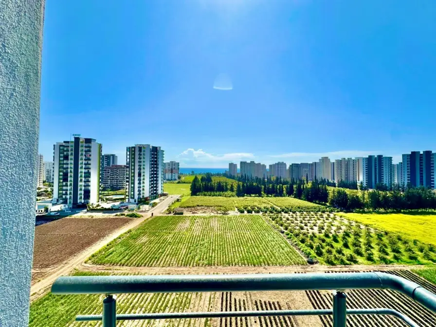 2+1-Apartment in einem neuen Komplex mit Meerblick in Tece, Mersin - IBR002139