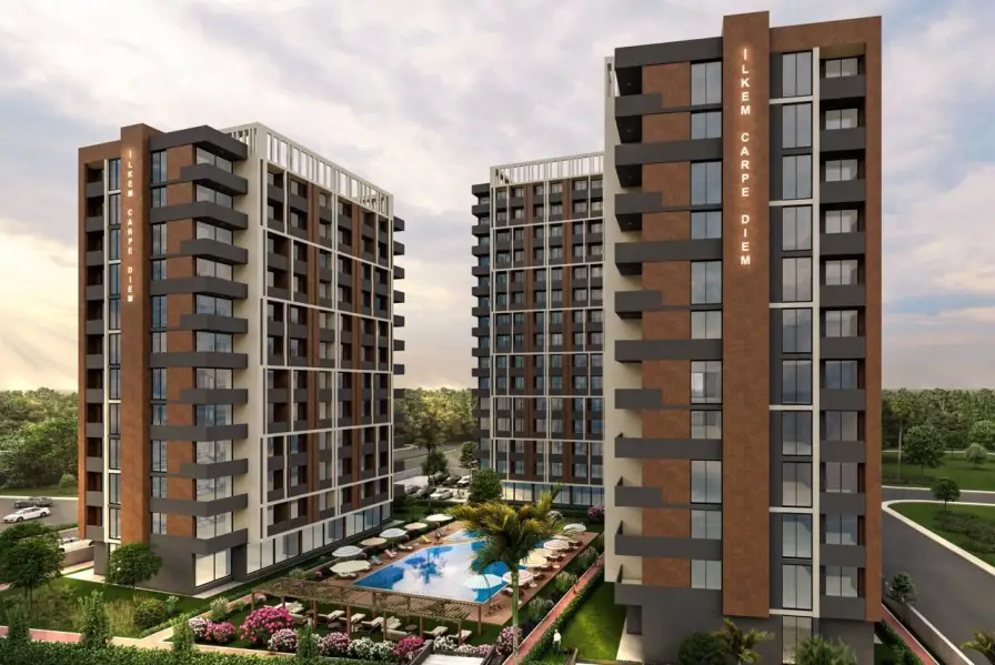 2+1 seafront apartment in Mersin, Tomük - IEAT0021812